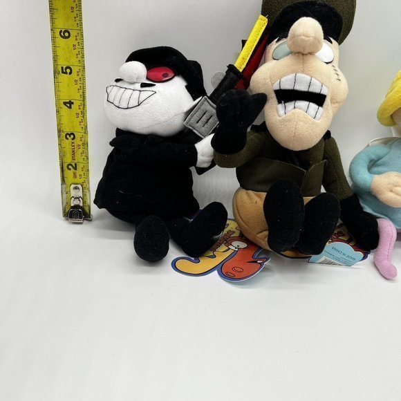 Rocky And Bullwinkle & Friends Fractured Fairy, Boris & Fearless Leader Stuffins - Picture 5 of 8